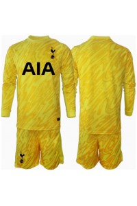 Tottenham Hotspur Keeper Babyklær Hjemme Fotballdrakt til barn 2024-25 Lange ermer (+ Korte bukser)